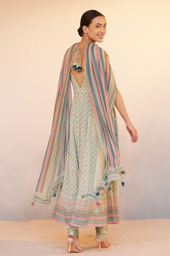 Amala Suit Set, Sage Green, image 3